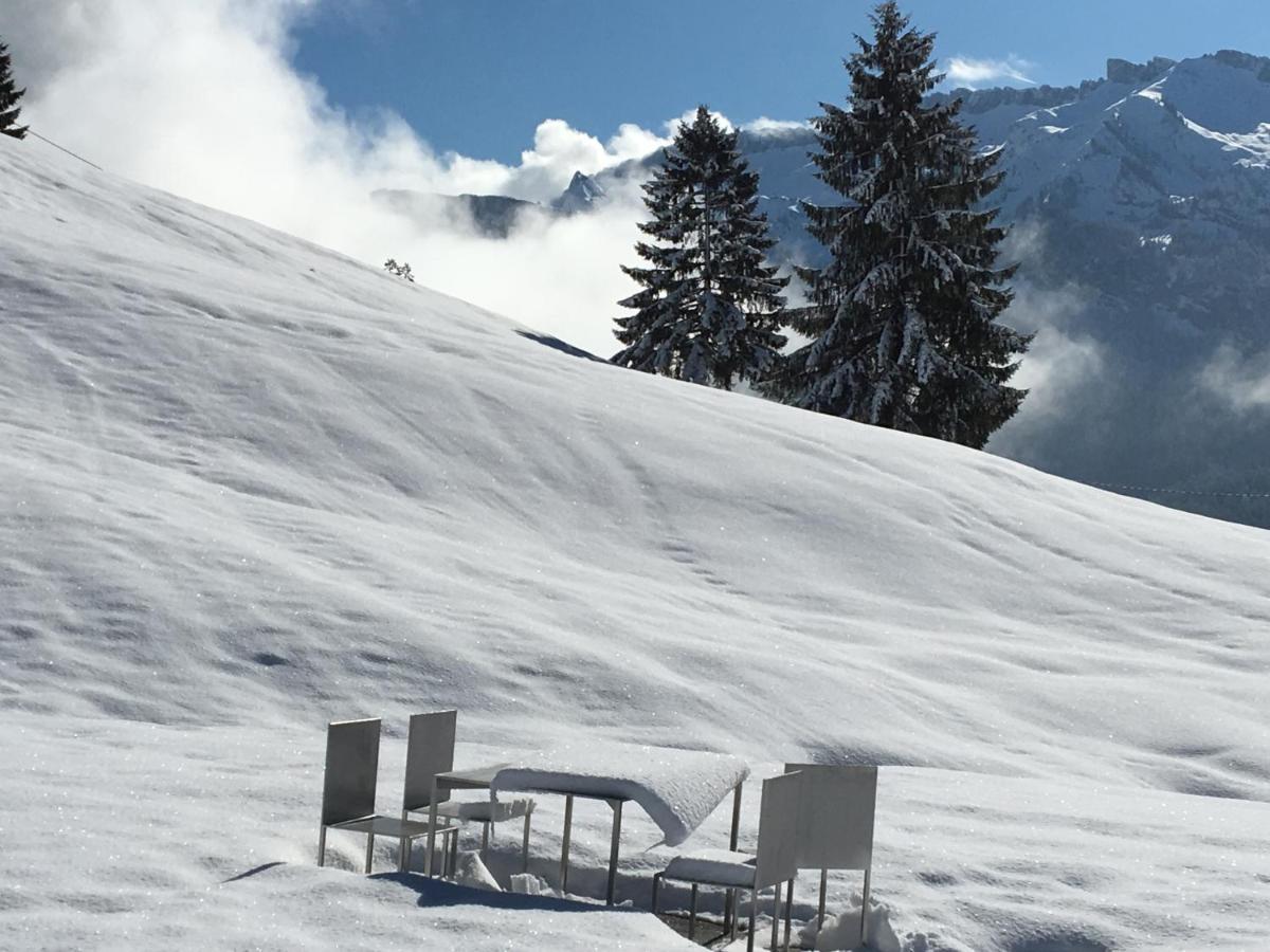 Kraehenberg Am Rande Der Wildnis Apartment Sibratsgfall Bagian luar foto