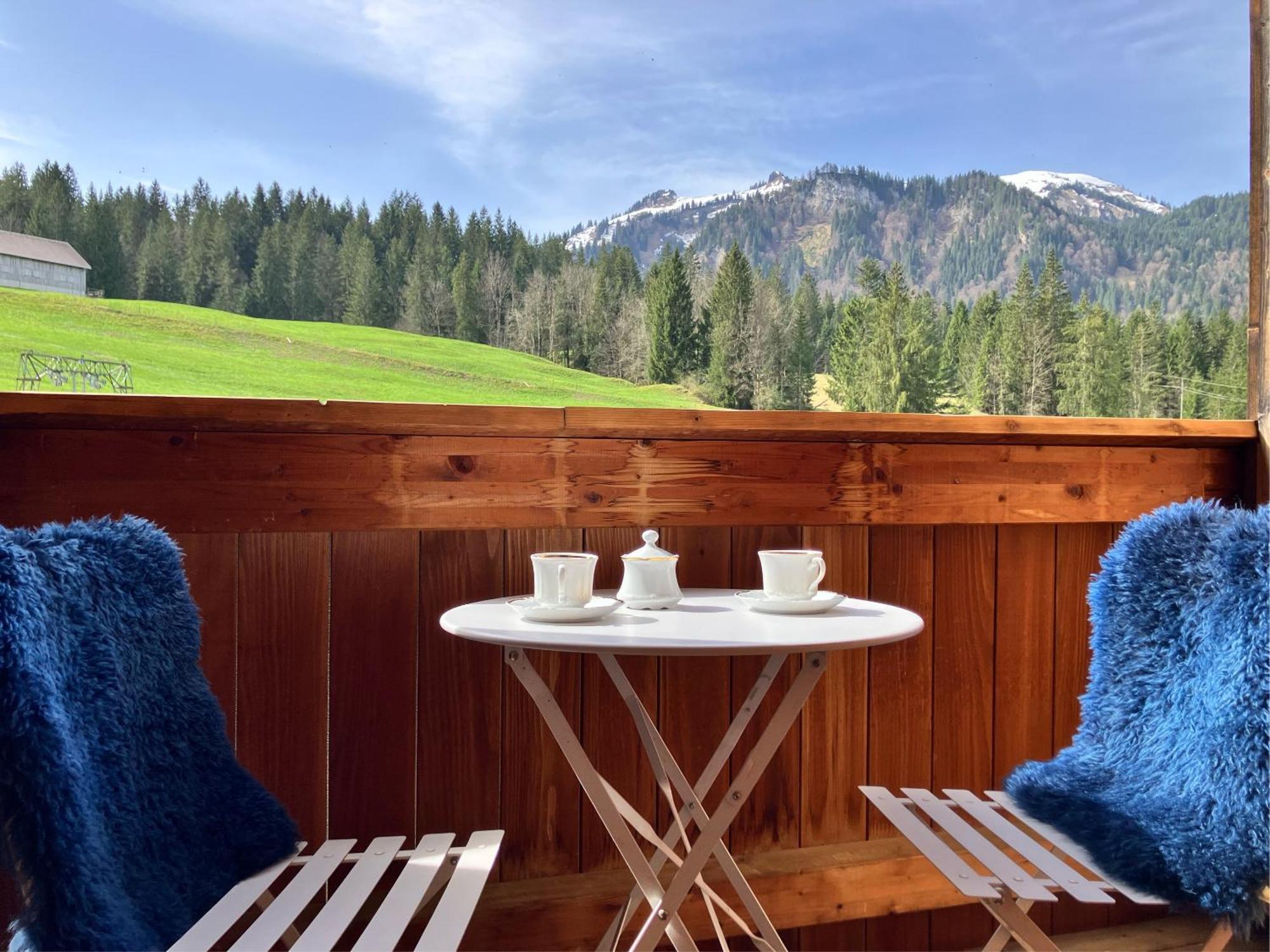 Kraehenberg Am Rande Der Wildnis Apartment Sibratsgfall Bagian luar foto